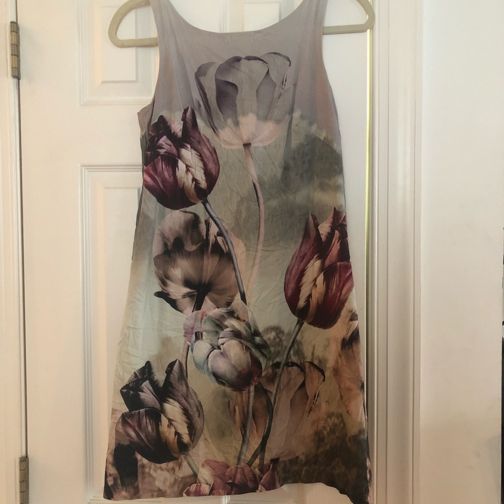 Floral tank dress